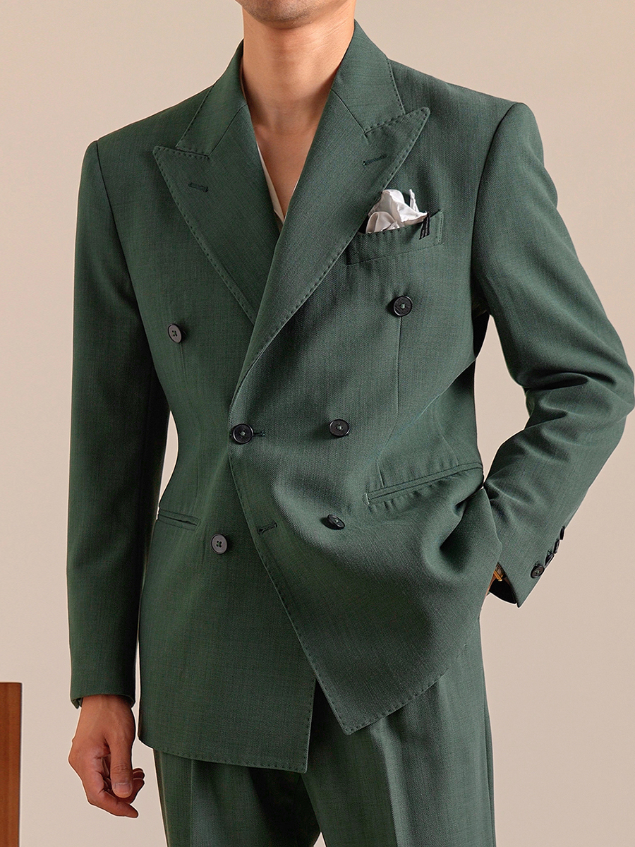 Men Formal Wear Fashion - 10% lana 12% Modal trajes para
