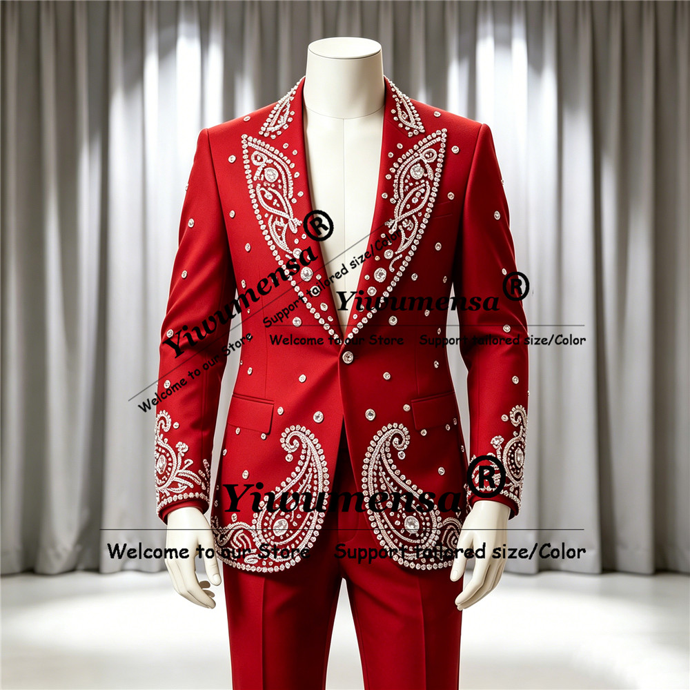Men'S Formal Wear Jewelry - Traje de hombre con adornos de