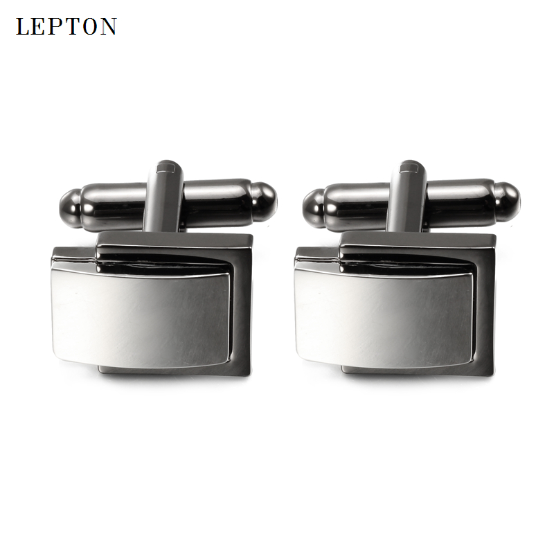 Men'S Formal Wear Jewelry - Mancuernillas de Metal con Doble Recubrimiento