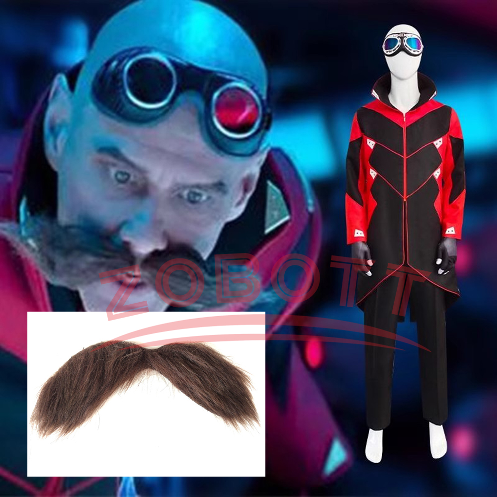 Formal Wear Gloves Men - Anime Eggman Hedgehog Cosplay Doctor hombres