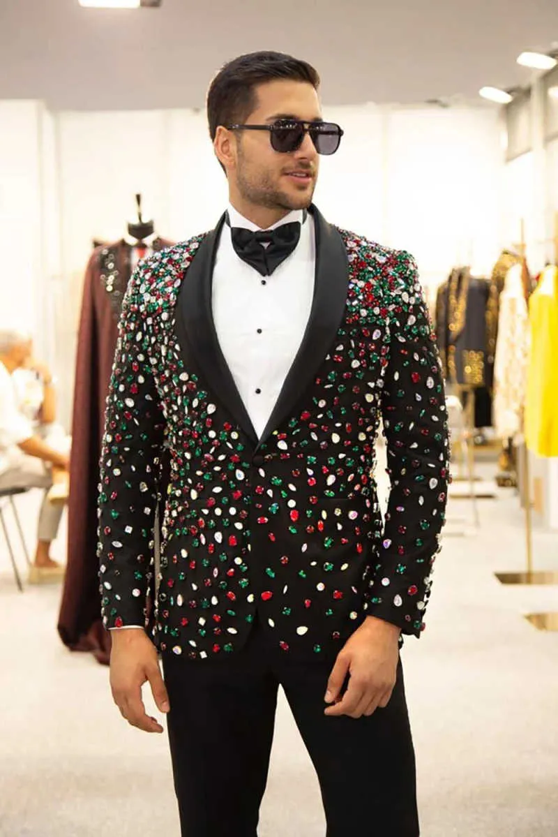 Men'S Formal Wear Jewelry - Traje de Diamantes para Hombre, Esmoquin