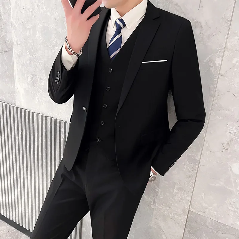Men Formal Wear Fashion - Traje al aire libre transpirable (Blazer