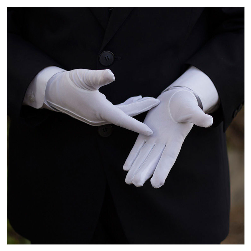 Formal Wear Gloves Men - Guantes tácticos formales blancos para hombres,