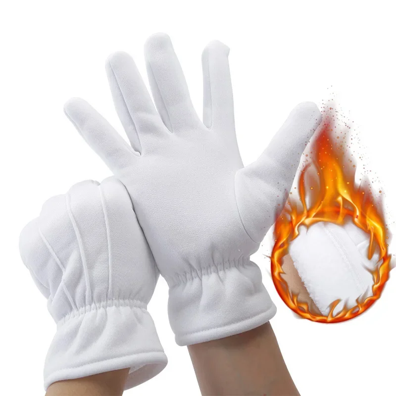 Formal Wear Gloves Men - 1 par de guantes formales blancos,