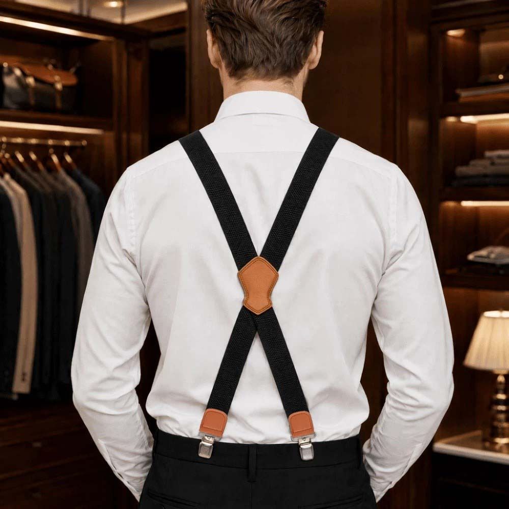 Suspender Clip Formal - Nuevas Tirantes Elásticas Reforzadas Ajustables con