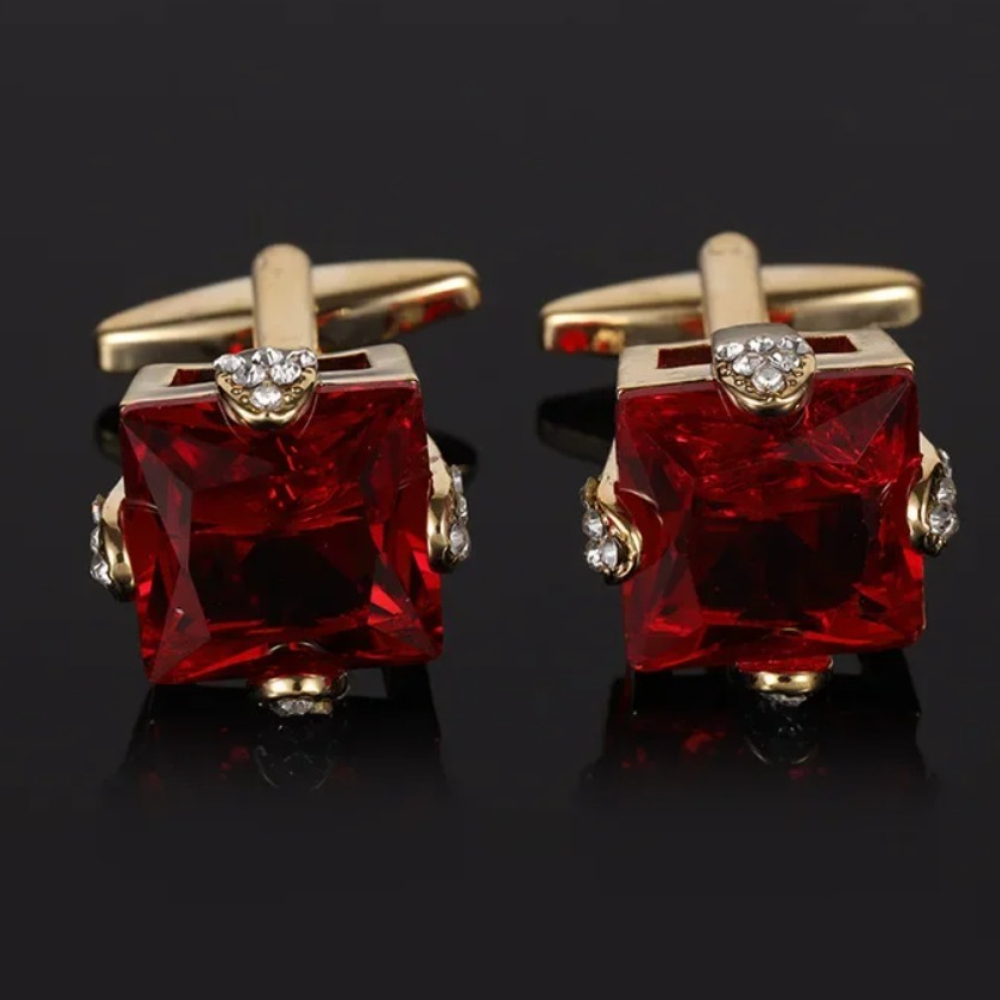 Men'S Formal Wear Jewelry - Gemelos de lujo con diamantes de