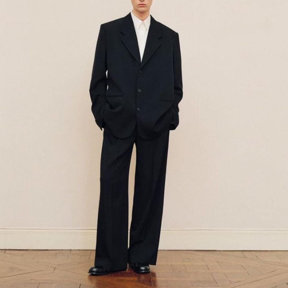 Men Formal Wear Fashion - Conjunto de traje negro de gran