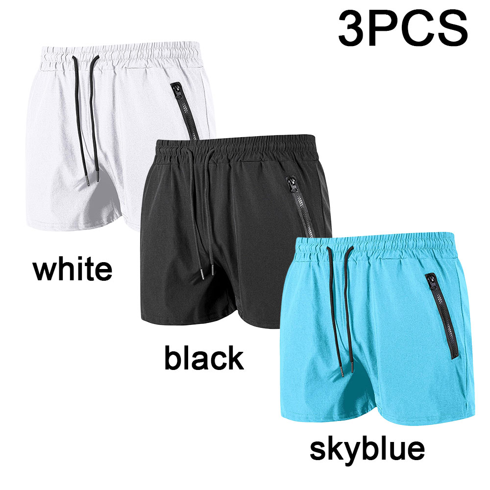 Men'S Formal Beach Wear - Bañadores de 3 uds con bolsillos