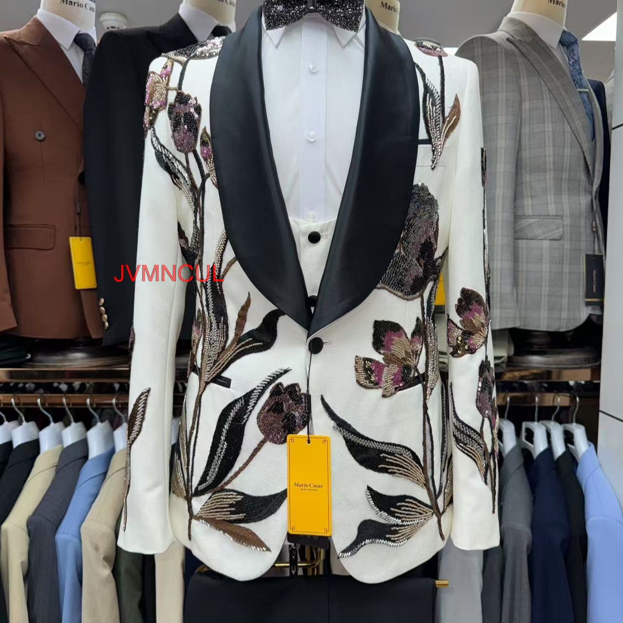 Men Formal Wear Fashion - Traje de Hombre de Alta Costura,