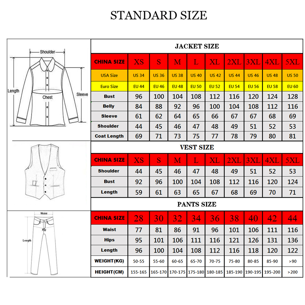 Trajes de Boda Exclusivos para - Men'S Formal Wear Jewelry reseña y precio