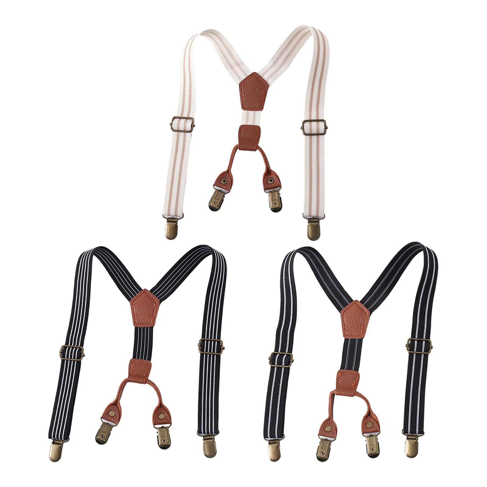 Tirantes Elásticos para Niños  - Suspender Clip Formal reseña y precio
