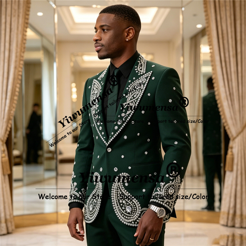Traje de hombre con adornos de - Men'S Formal Wear Jewelry reseña y precio
