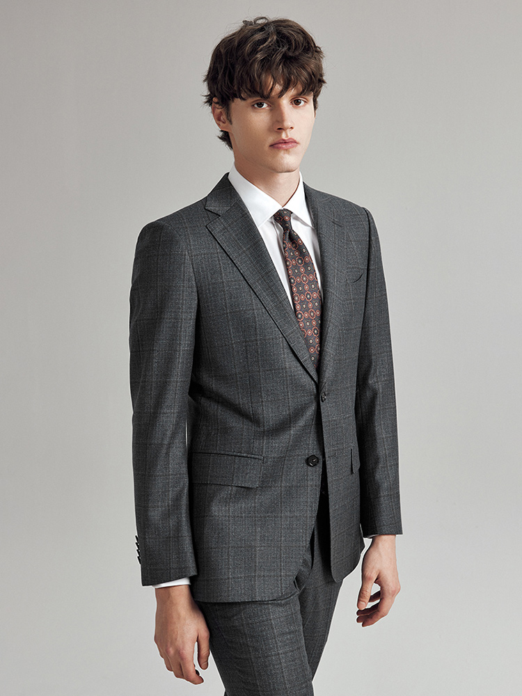 Trajes de lana 100% para hombr - Men Formal Wear Fashion reseña y precio