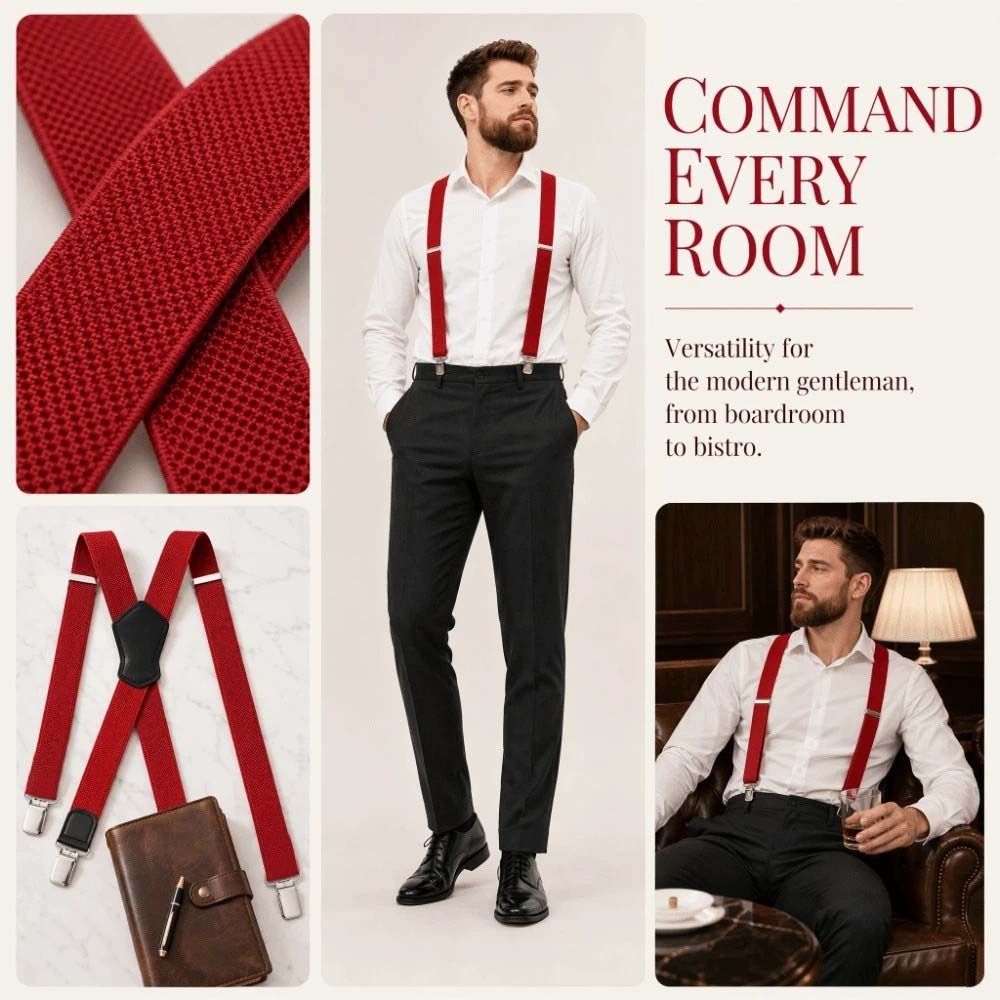 Nuevos Tirantes Elásticos Resi - Suspender Clip Formal reseña y precio