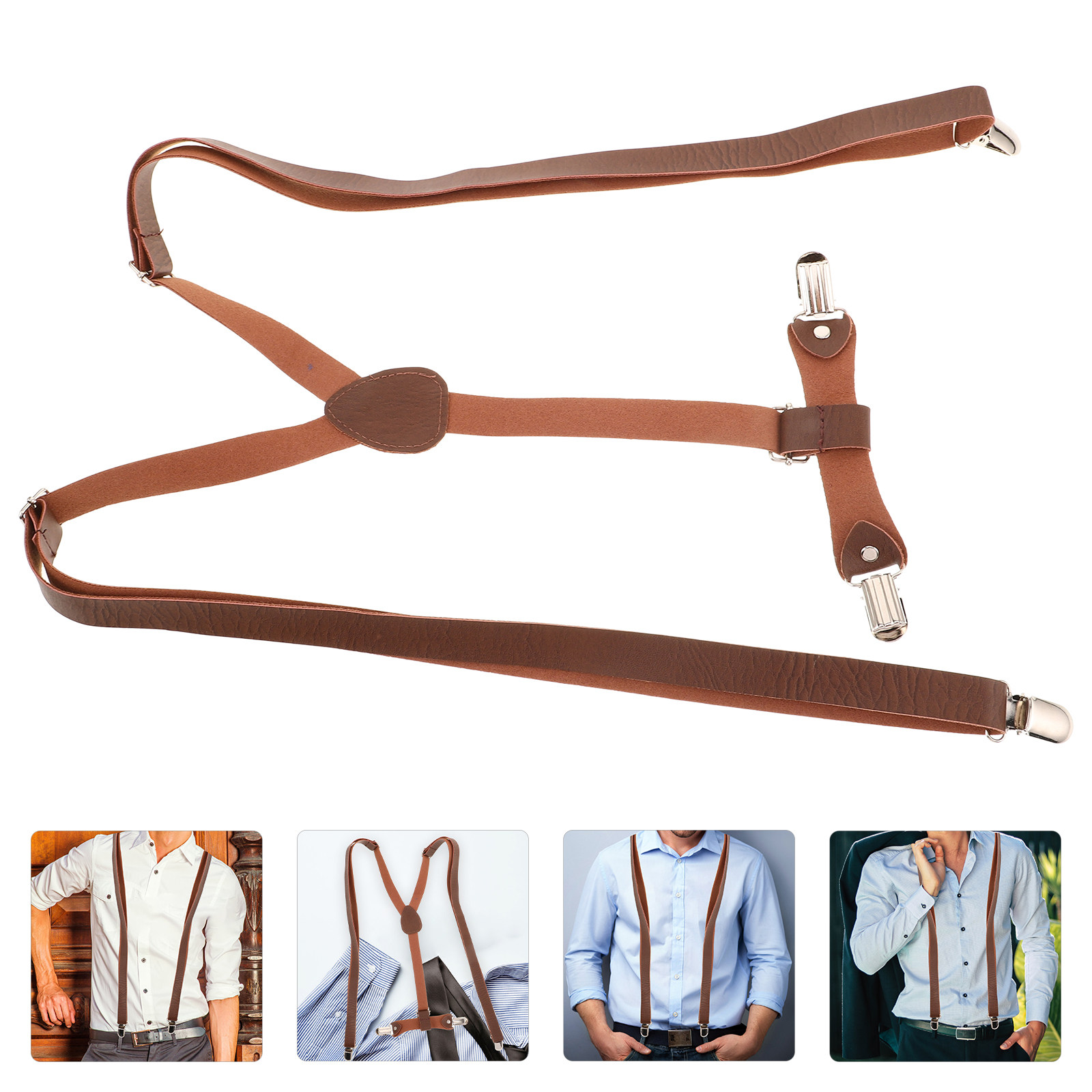 Tirantes Elásticos Ajustables  - Suspender Clip Formal reseña y precio