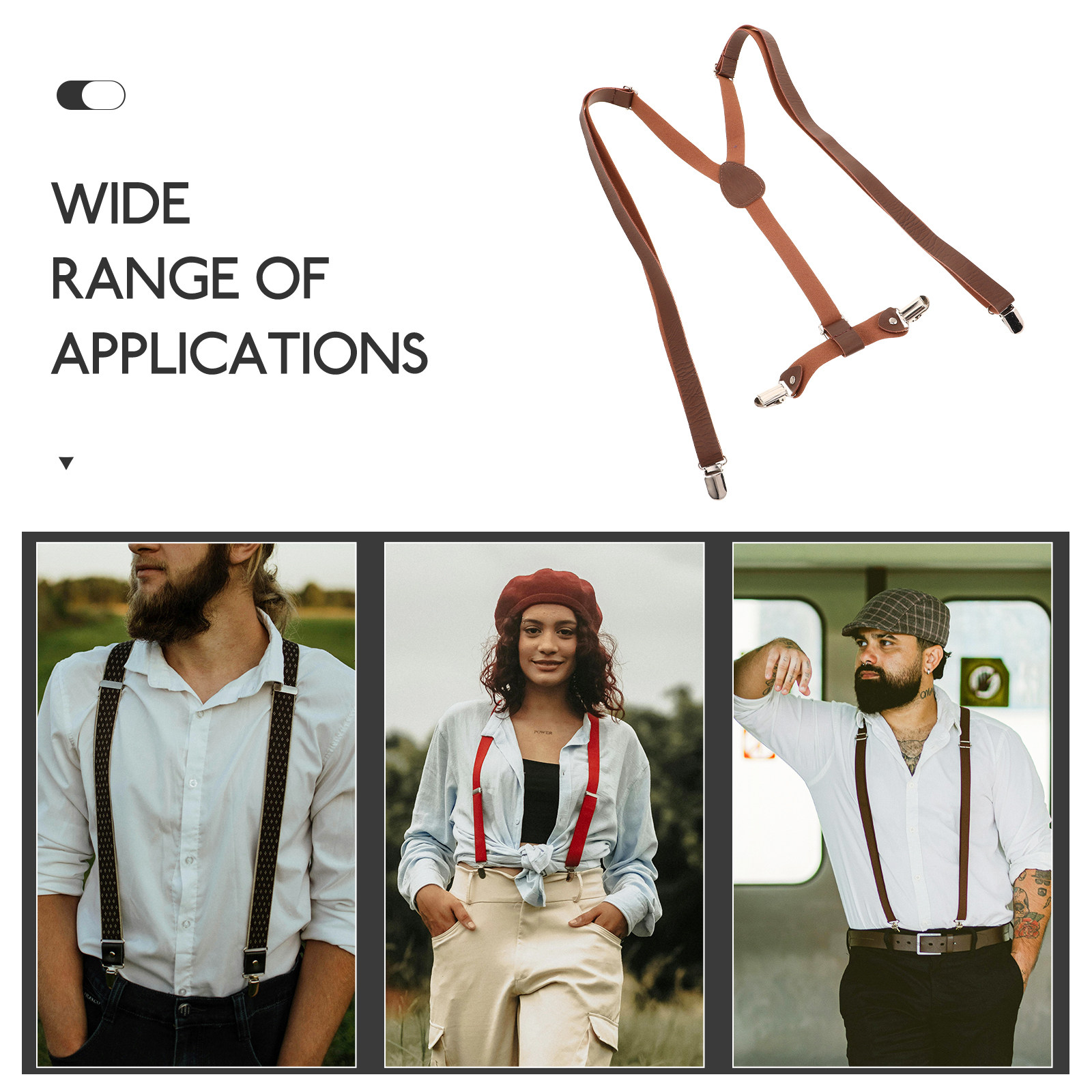 Tirantes Elásticos Ajustables  - Suspender Clip Formal reseña y precio