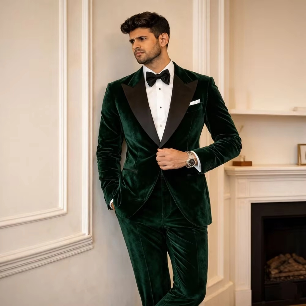 Trajes de Terciopelo para Homb - Men Formal Wear Fashion reseña y precio