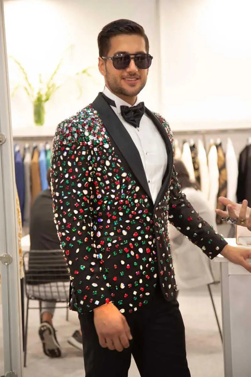 Traje de Diamantes para Hombre - Men'S Formal Wear Jewelry reseña y precio