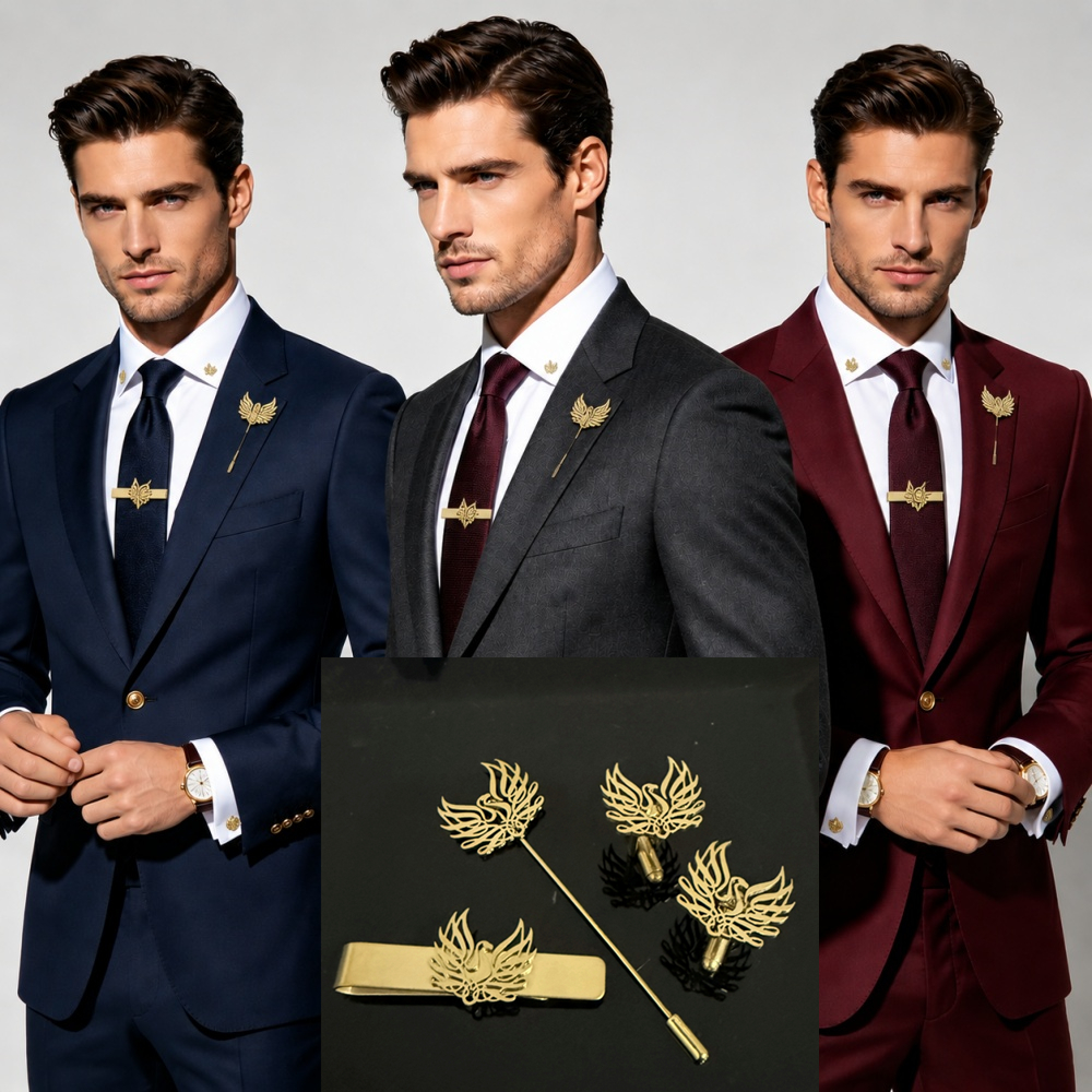Set de Gemelos y Pasadores Per - Men Formal Wear Fashion reseña y precio