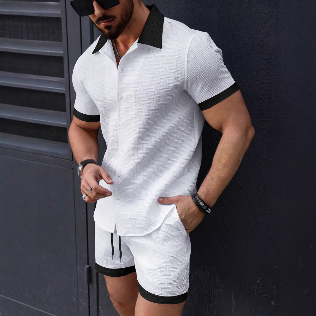 Conjuntos a juego de moda para - Men'S Formal Beach Wear reseña y precio