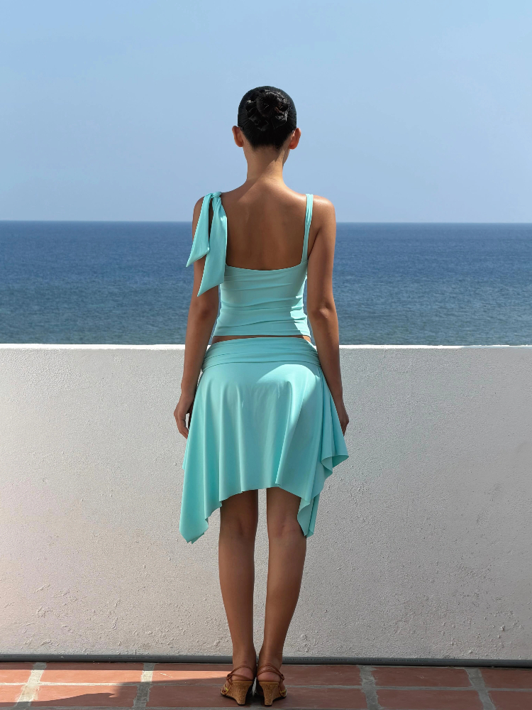 Falda con dobladillo irregular - Men'S Formal Beach Wear reseña y precio