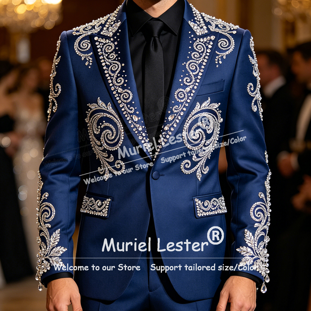 Traje de Hombre con Adornos Br - Men'S Formal Wear Jewelry reseña y precio