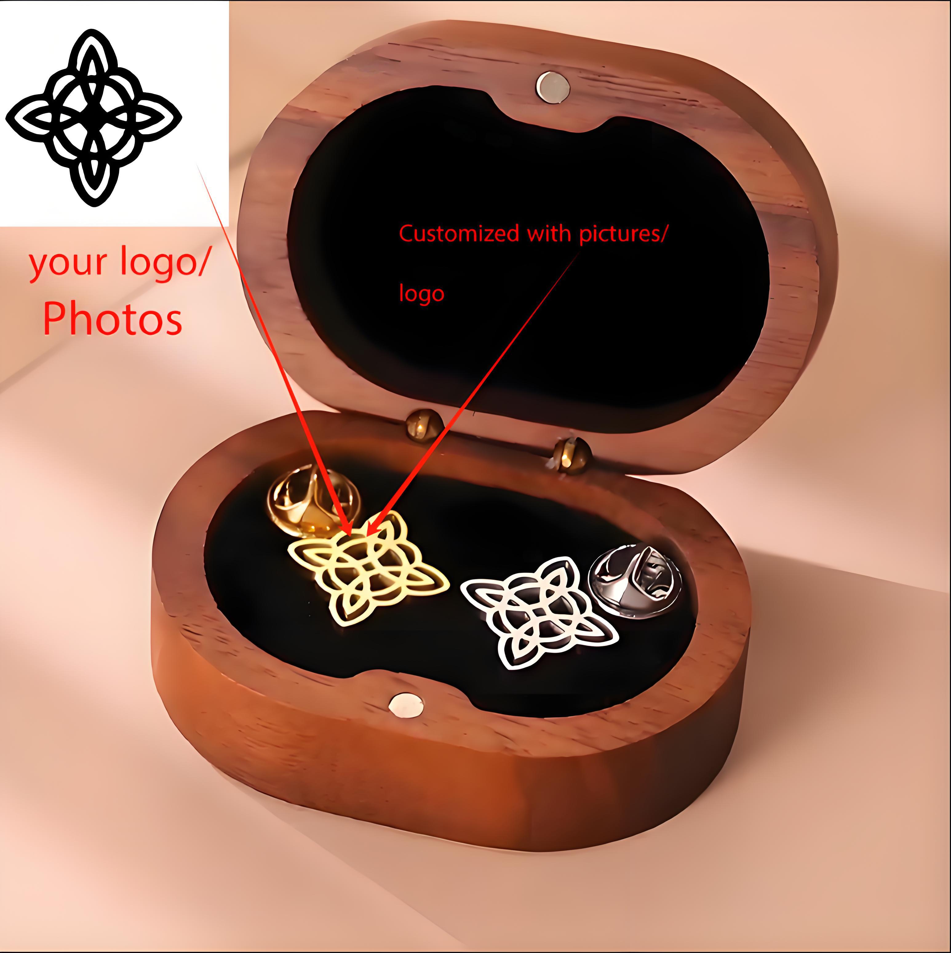 Juego de broches con logotipo  - Men'S Formal Wear Jewelry reseña y precio