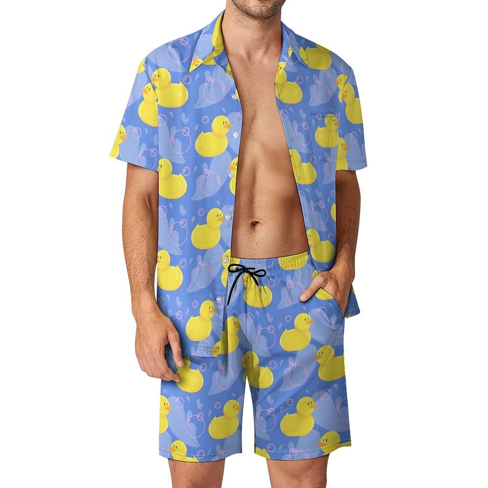 Conjunto de camisa de manga co - Men'S Formal Beach Wear reseña y precio
