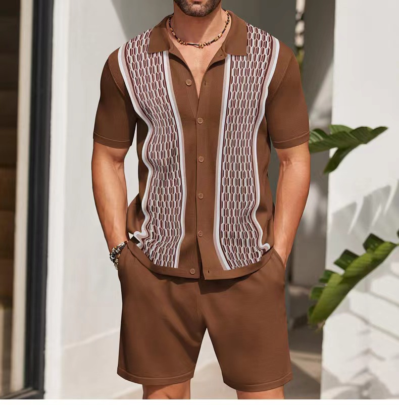 Conjuntos de camisas simples p - Men'S Formal Beach Wear reseña y precio
