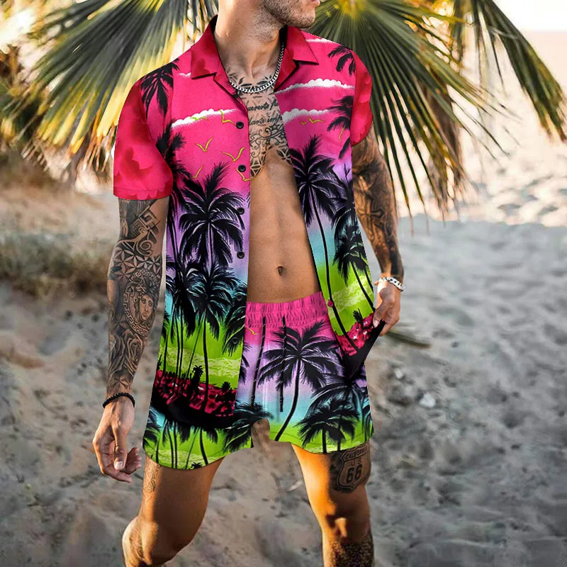 Cárdigan hawaiano para hombre, - Men'S Formal Beach Wear reseña y precio