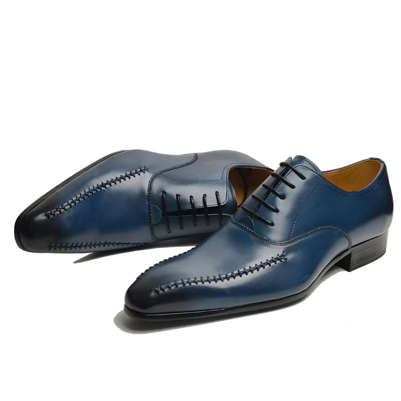 Zapatos de vestir de cuero gen - Men Formal Wear Fashion reseña y precio