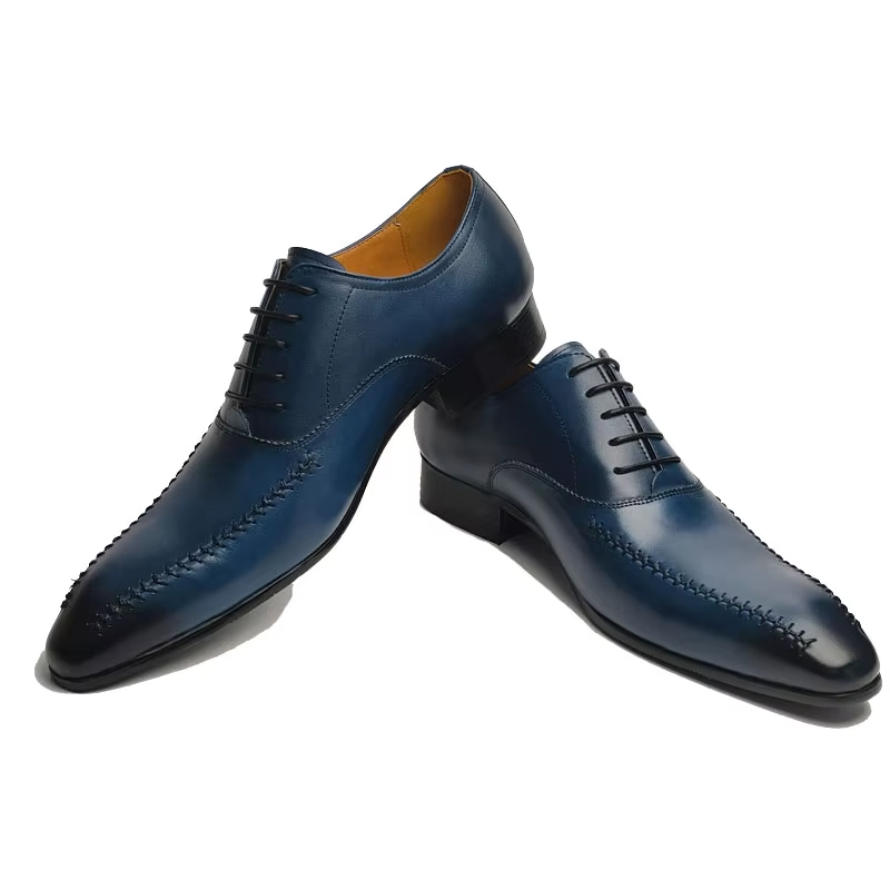 Zapatos de vestir de cuero gen - Men Formal Wear Fashion reseña y precio