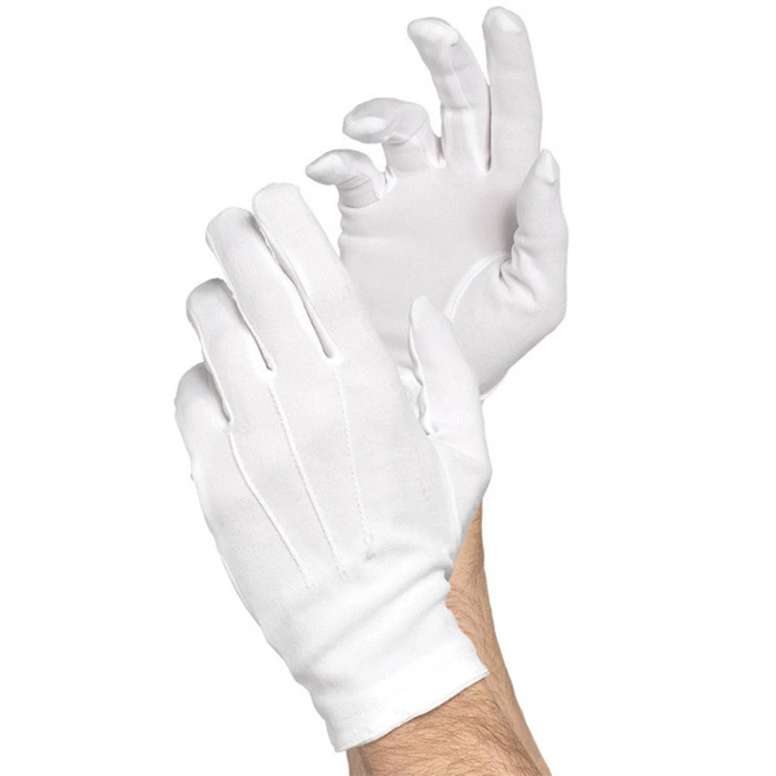 Guantes de algodón blanco para - Formal Wear Gloves Men reseña y precio