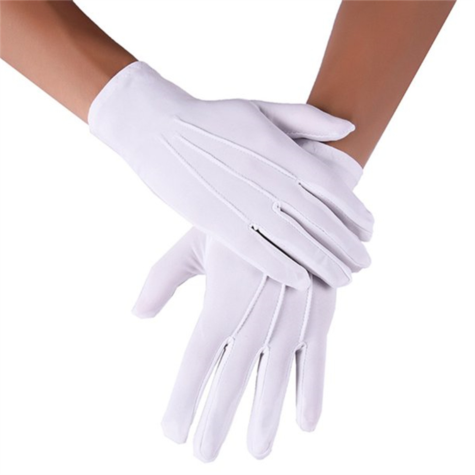 Guantes de algodón blanco para - Formal Wear Gloves Men reseña y precio